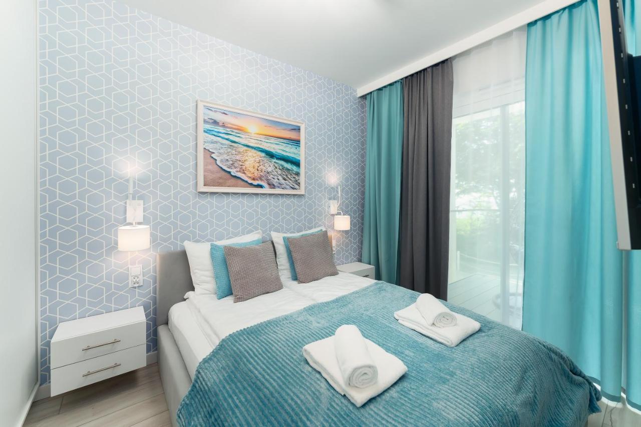 Apartament Z Widokiem Na Morze - Blekitna Perla By Perlowa Przystan Rent Sianozety Kültér fotó