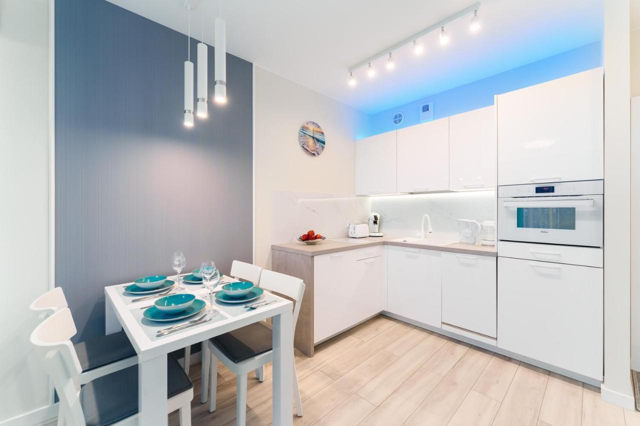 Apartament Z Widokiem Na Morze - Blekitna Perla By Perlowa Przystan Rent Sianozety Kültér fotó