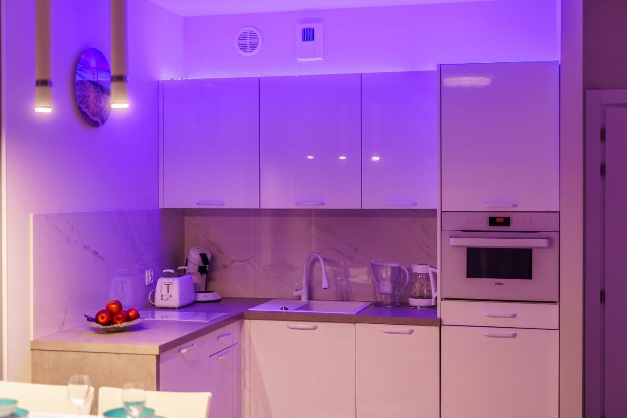 Apartament Z Widokiem Na Morze - Blekitna Perla By Perlowa Przystan Rent Sianozety Kültér fotó