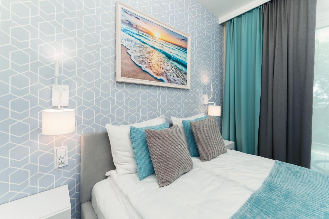 Apartament Z Widokiem Na Morze - Blekitna Perla By Perlowa Przystan Rent Sianozety Kültér fotó
