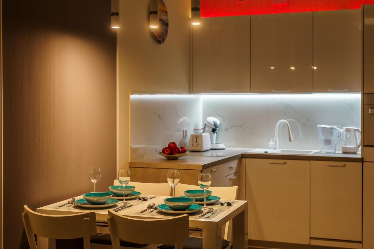Apartament Z Widokiem Na Morze - Blekitna Perla By Perlowa Przystan Rent Sianozety Kültér fotó