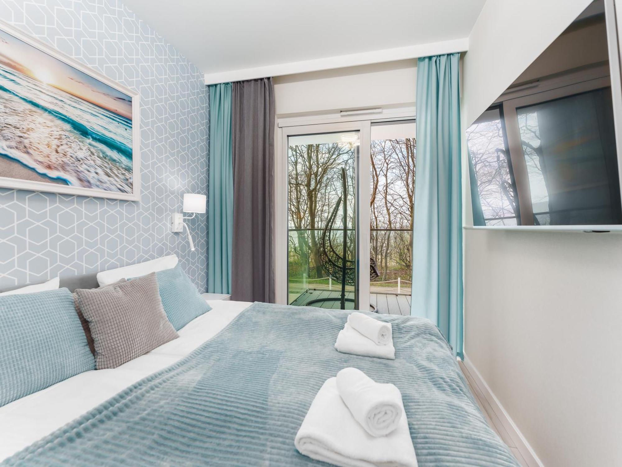 Apartament Z Widokiem Na Morze - Blekitna Perla By Perlowa Przystan Rent Sianozety Kültér fotó