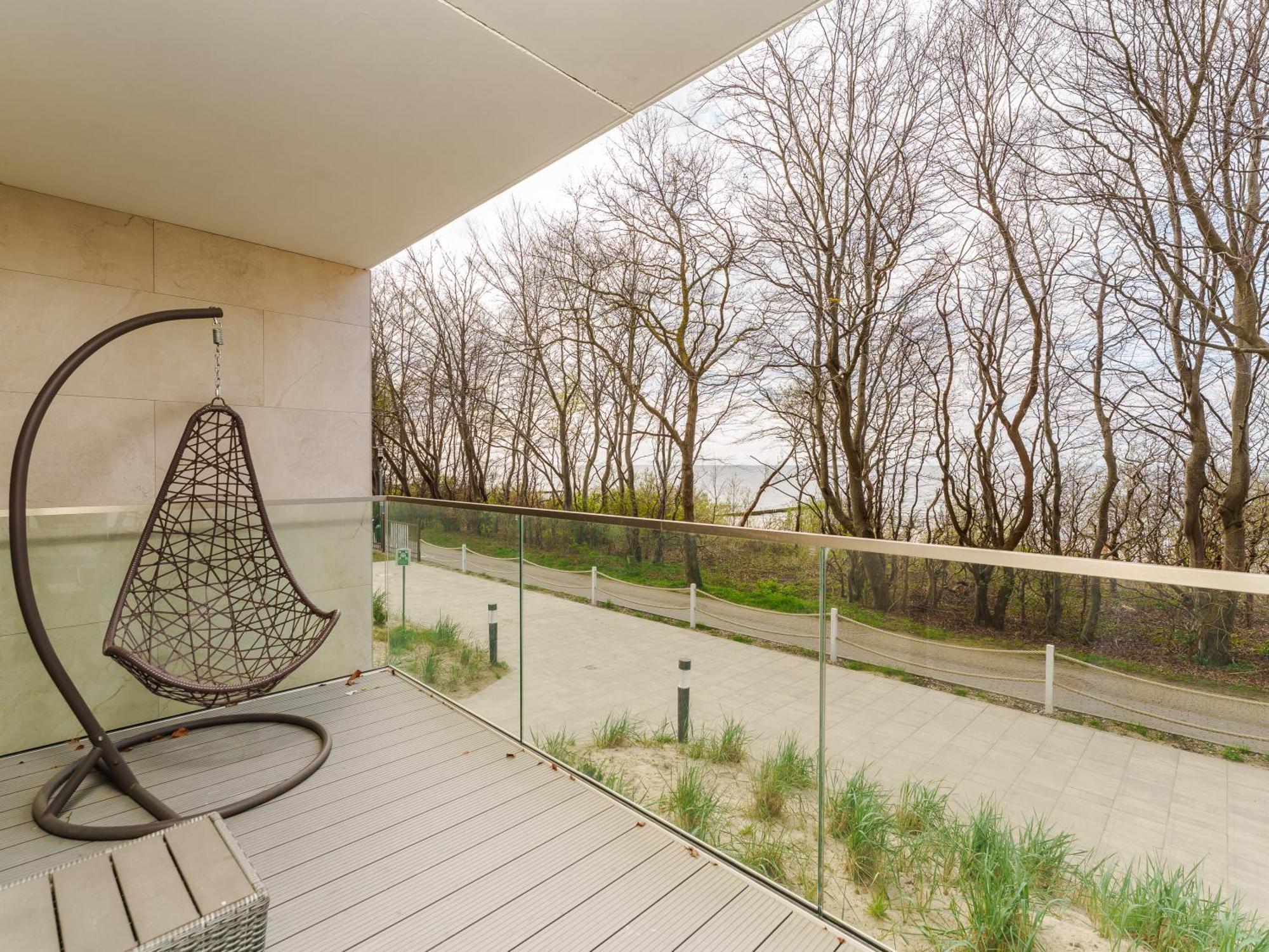 Apartament Z Widokiem Na Morze - Blekitna Perla By Perlowa Przystan Rent Sianozety Kültér fotó